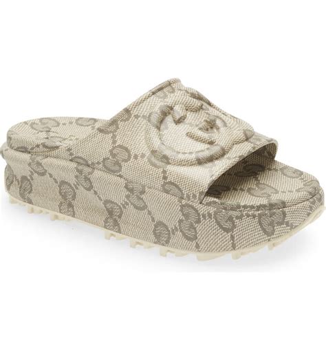 gucci miami platform sandals|Gucci platform sandals sale clearance.